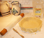 Pie baking